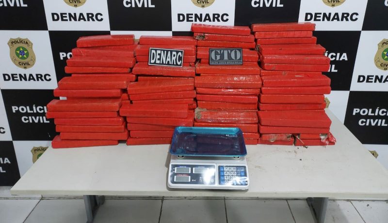 OPERAÇÃO: Denarc apreende 175kg de drogas na Zona Sul de Aracaju
