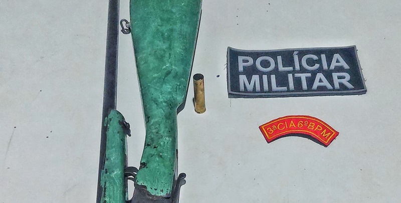 Suspeito de ameaçar moradores com uma arma de fogo em Indiaroba é preso