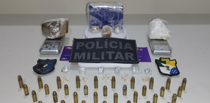 Getam apreende drogas e munições após denúncia de tráfico na Zona Norte de Aracaju