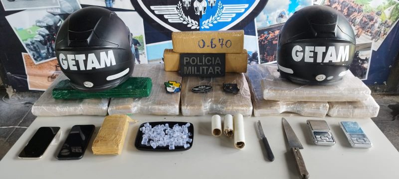 Getam apreende 16 kg de maconha na Zona Norte de Aracaju