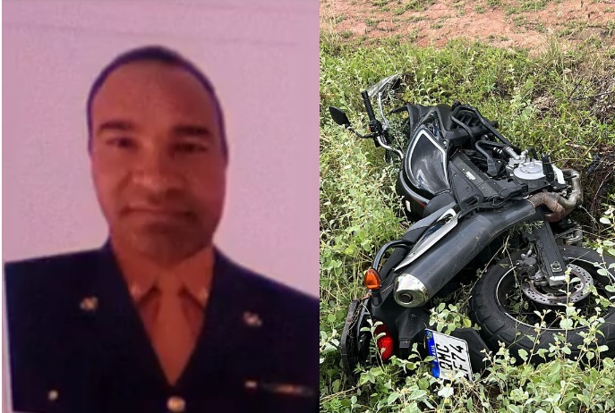 Bombeiro Militar de Sergipe sofre acidente de moto na Bahia e tem perna amputada