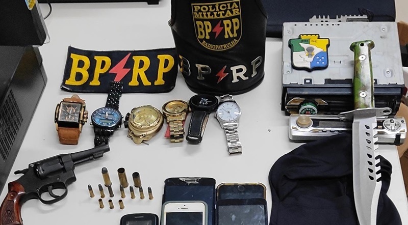 Suspeito de ameaçar ex-companheira com faca é preso pela Radiopatrulha