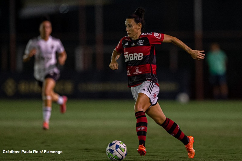 Jogadora do Flamengo é eleita a Mina da Rodada #8 do Brasileirão