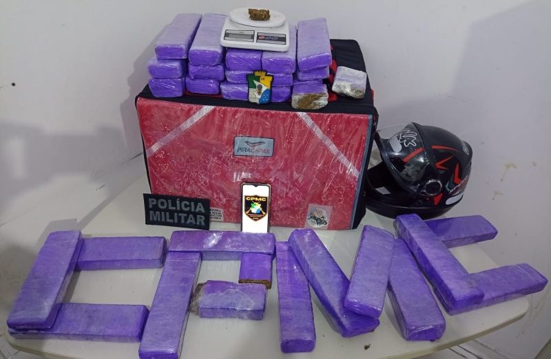 CPMC prende suspeito e apreendem 16,4 quilos de maconha – VEJA O VÍDEO