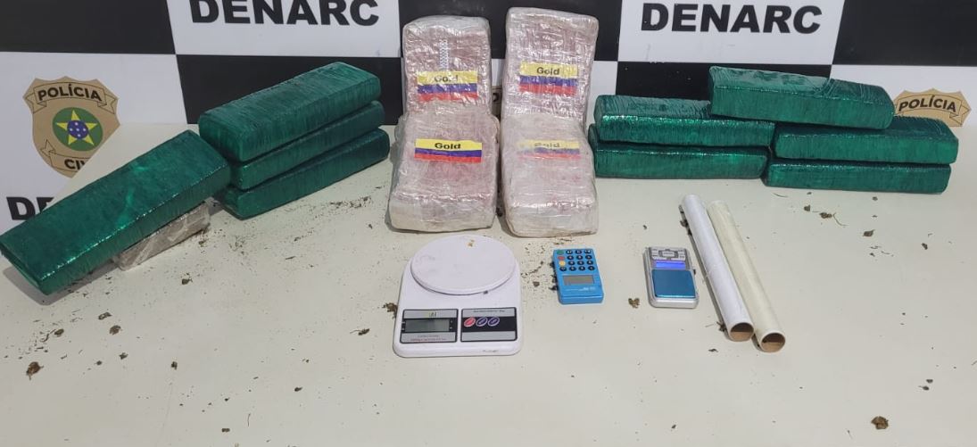 Denarc apreende 15kg de maconha no bairro Bugio