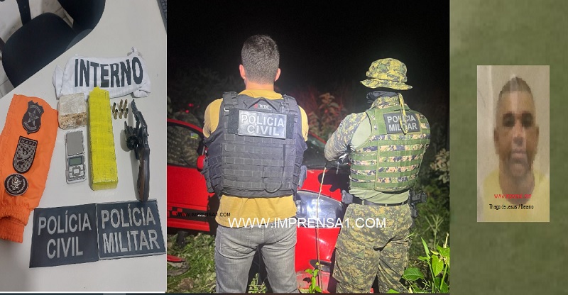 Detento do sistema prisional morre em confronto com BPATI e DHPP de Sergipe