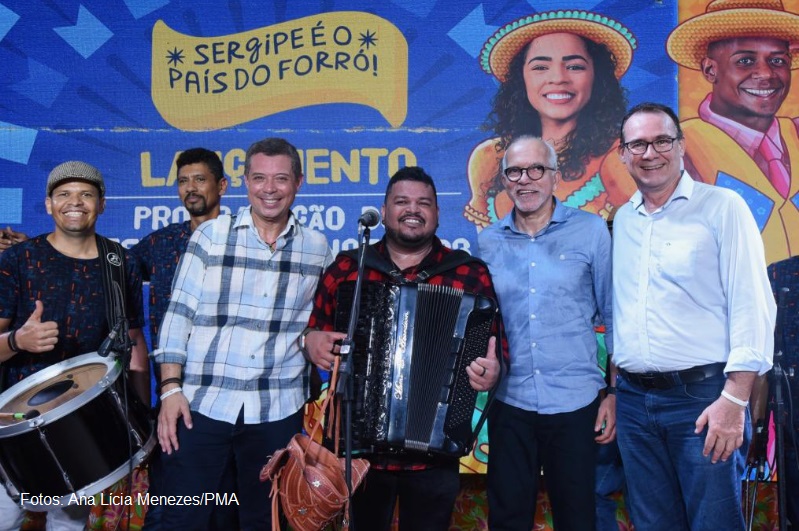 Prefeito de Aracaju participa do lançamento da programação do São João de Sergipe 2023