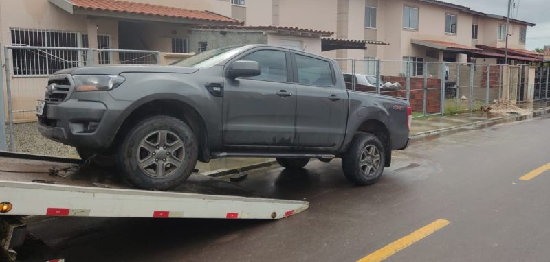 PM recupera veículo com restrição de roubo em Nossa Senhora do Socorro