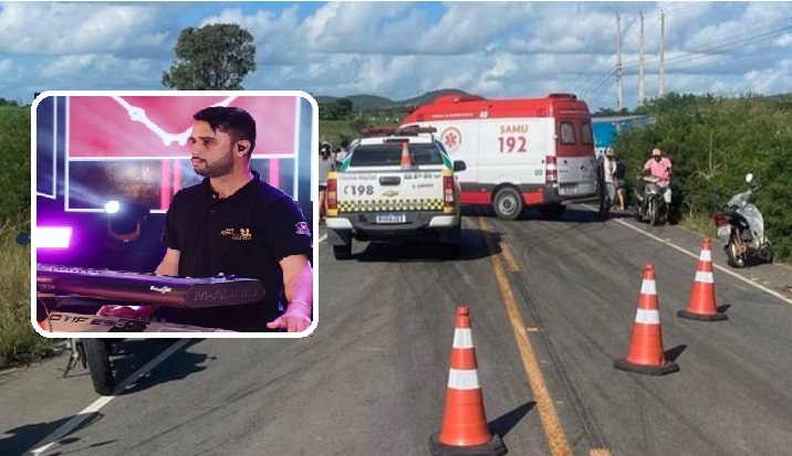 Tecladista da Banda Alma Gêmea morre em acidente na SE-240