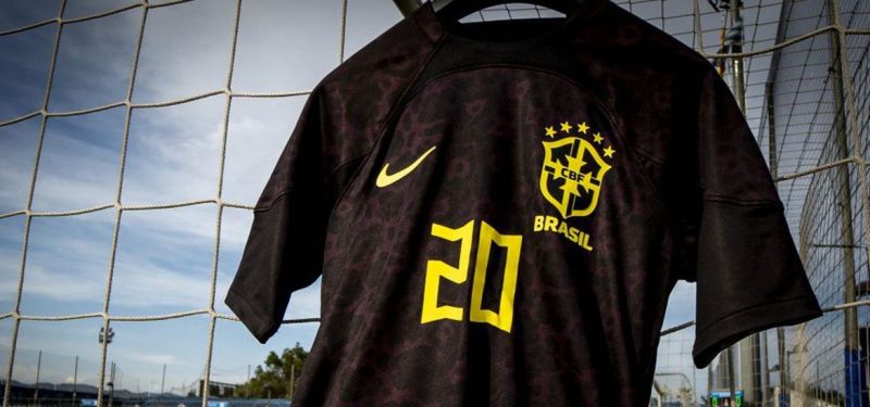 Brasil jogará de preto, pela 1ª vez na história, em duelo contra Guiné