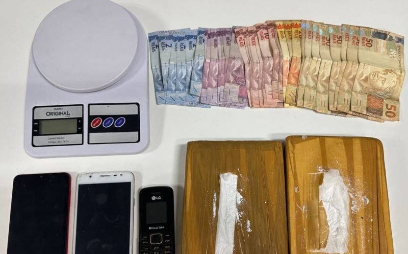 Polícia apreende 2kg de cocaína avaliados em R$ 60 mil em Itabaiana