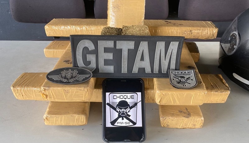 Polícia apreende quase 9 kg de entorpecente em Nossa Senhora do Socorro