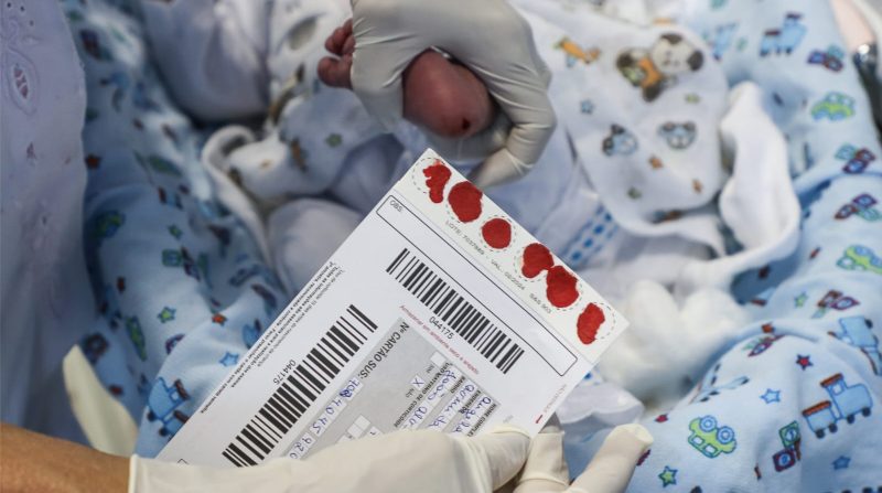 SES ressalta importância da realização do Teste do Pezinho em recém-nascidos