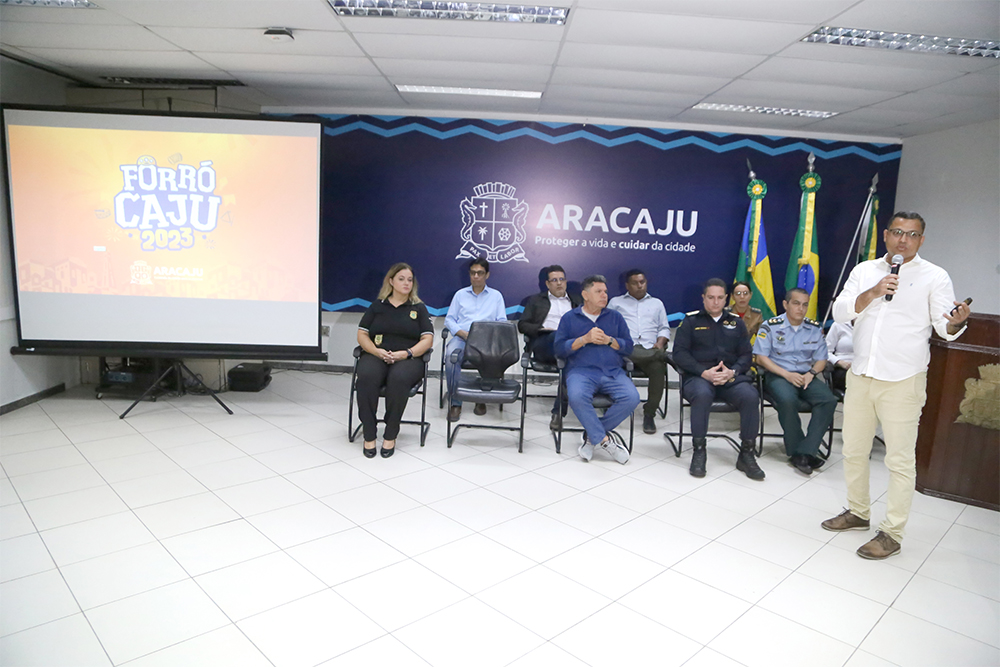 Prefeitura de Aracaju apresenta plano operacional do Forró Caju 2023