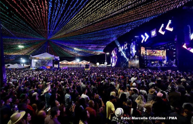 Forró Caju chega a sua quinta noite de festa junina , confira a programação