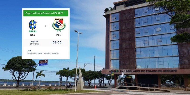 ALESE declara ponto facultativo no jogo da seleção feminina nessa segunda-feira, 24.