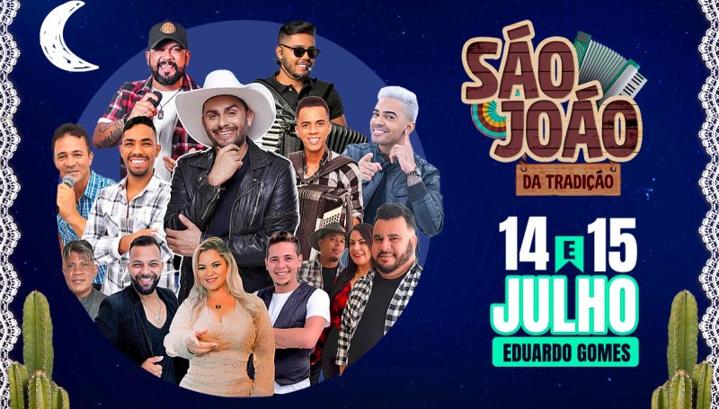 São João da Tradição no Eduardo Gomes acontece a partir desta sexta-feira, 14