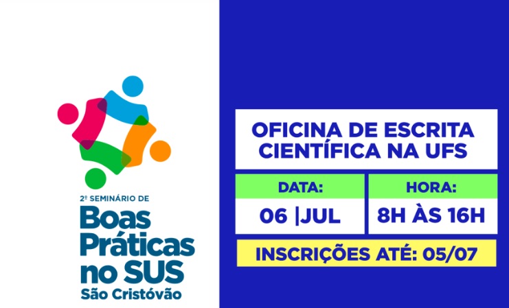 Continuam abertas as inscrições em São Cristóvão para a Oficina de Escrita Científica