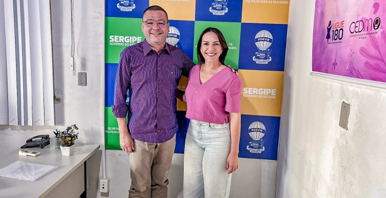 Eduardo Lima se reúne com Danielle Garcia e discute políticas públicas a favor da mulher