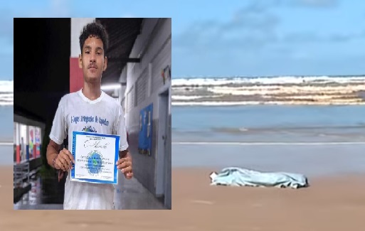 Corpo do adolescente que morreu afogado na Orla de Atalaia é encontrado na Aruana