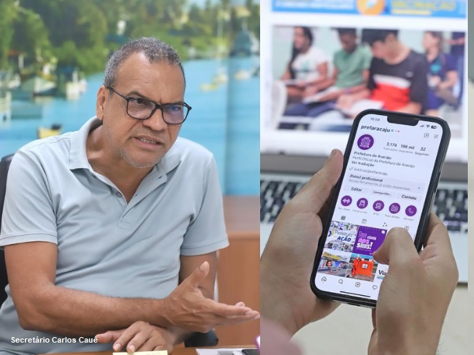 Prefeitura de Aracaju amplia aproximação dos cidadãos e divulgação de serviços nas redes sociais