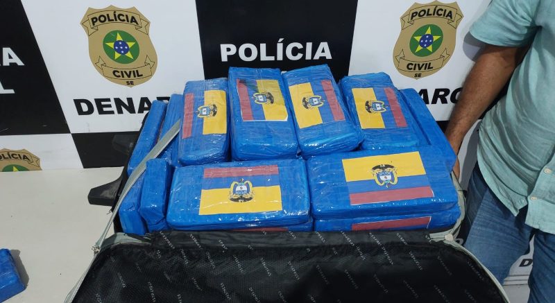 Denarc apreende cerca de 100kg de cocaína