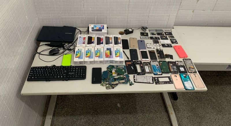 Suspeito de estelionato por aplicar golpes em loja de celulares na capital é preso