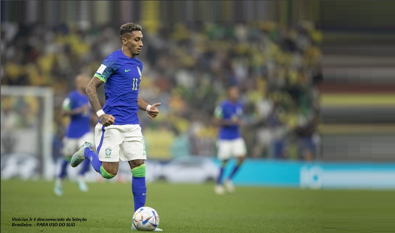 Vinicius Jr é desconvocado da Seleção Brasileira