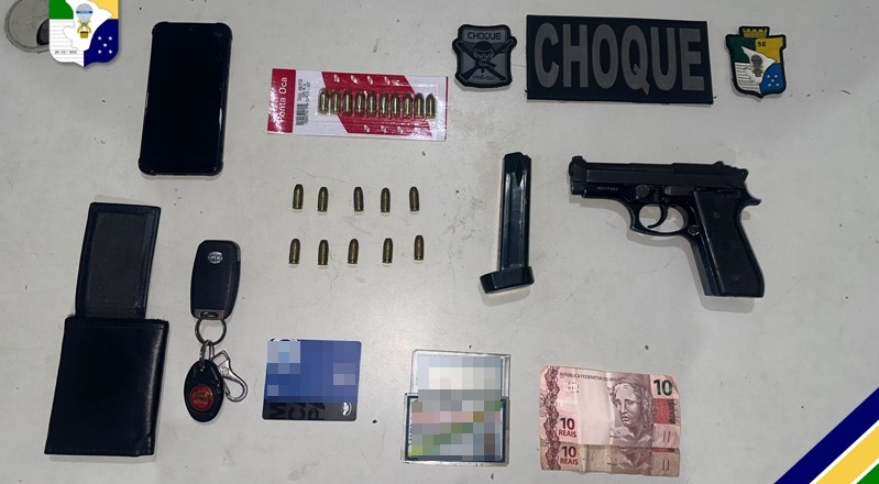 Suspeito de ameaçar clientes de uma lanchonete com uma arma de fogo no Fernando Collor é preso