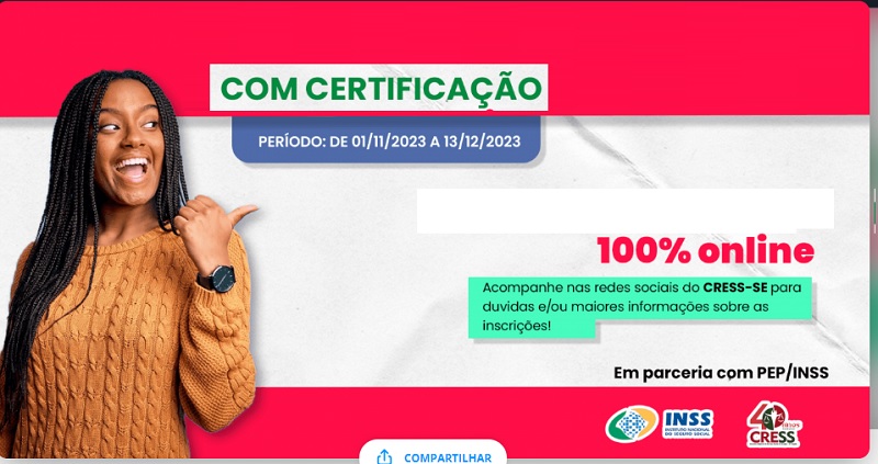 CRESS-SE abre inscrições para 2ª edição do Ciclo de Atualizações em Legislação Previdenciária e BPC