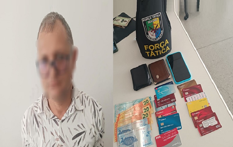 Homem de Feira de Santana é preso em Sergipe por aplicar golpes dentro de agência bancária