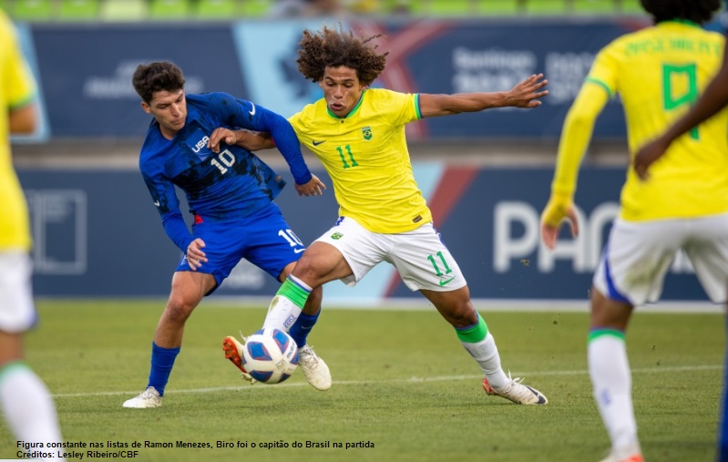 Miranda marca no fim e Brasil estreia com vitória nos Jogos Pan-Americanos