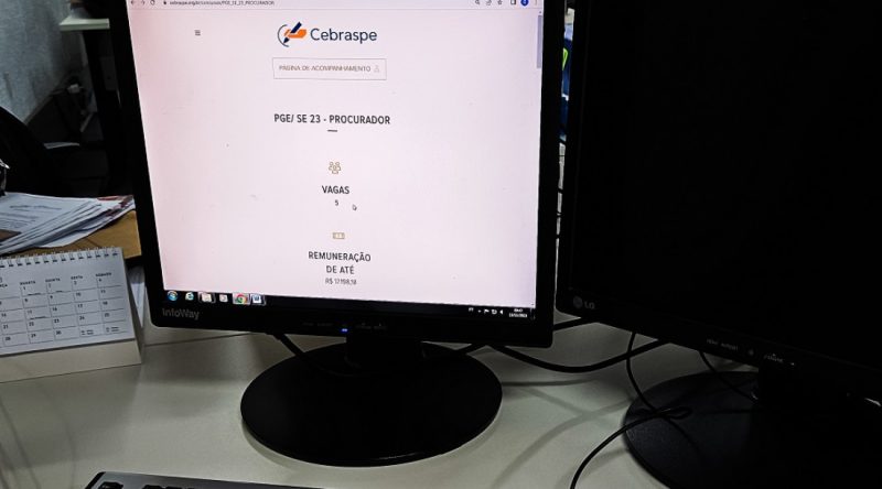 Concurso para procurador do Estado acontece no próximo domingo, 19