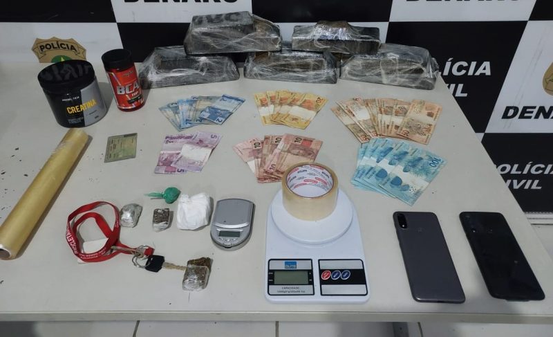 Motoboy suspeito de fazer delivery de drogas é preso