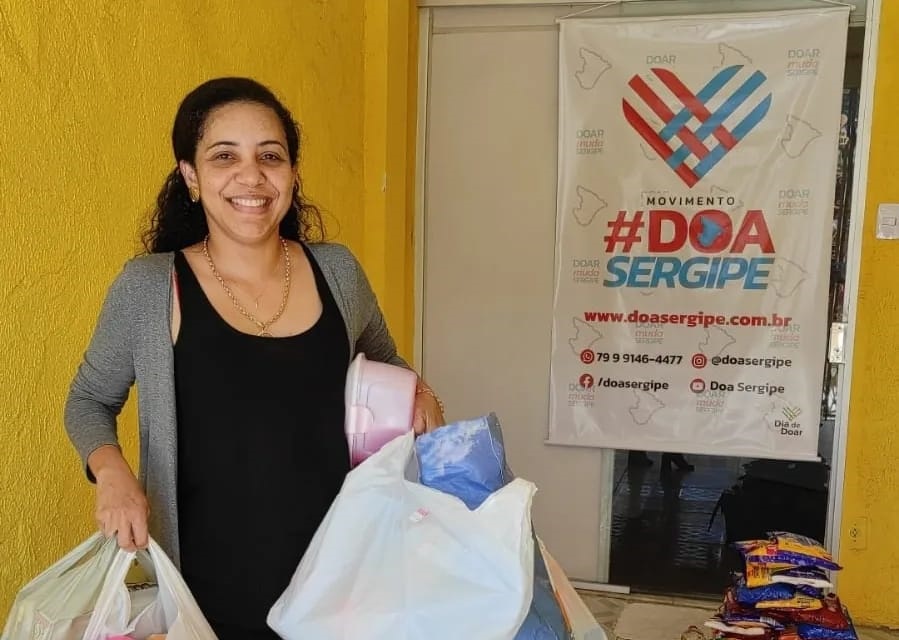 Sergipe mobiliza população para participar de ações no ‘Dia de Doar’