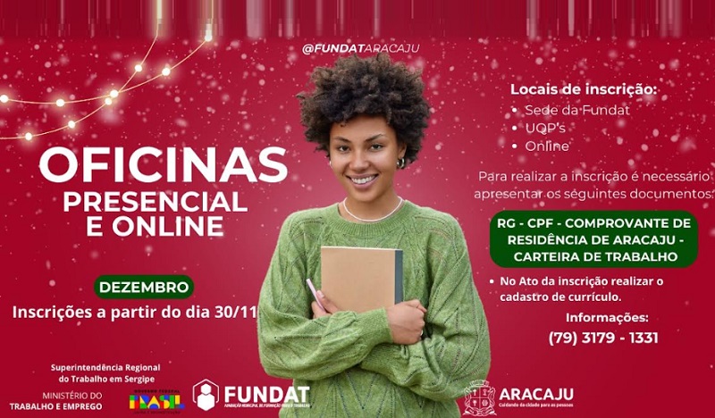 Fundat abre nova turma da Oficina de Manipulação de Alimentos