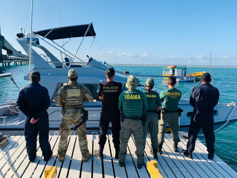 PF, Marinha e Ibama combater pesca predatória em SE