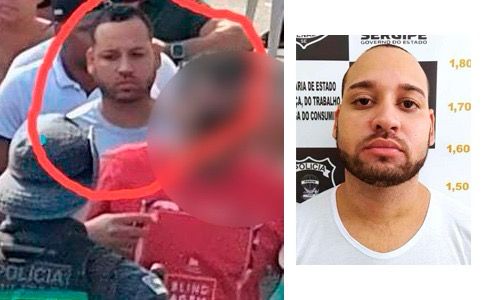 Terceira prisão a partir do reconhecimento facial no Pré-Caju 2023