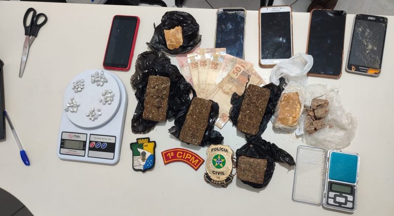 Polícia desarticula ponto de tráfico de drogas em São Cristóvão