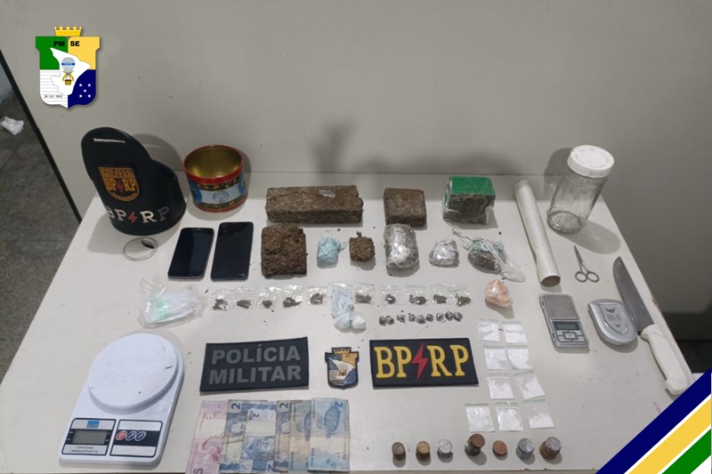 RP apreende quantidade significativa de entorpecente no Bairro Cidade Nova
