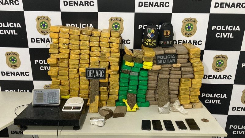 SSP apreende 6,5 toneladas de drogas em Sergipe