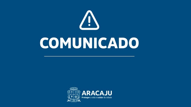 Portais da Prefeitura de Aracaju ficarão temporariamente suspensos neste domingo, 21