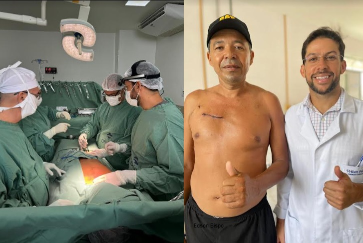 Hospital de Cirurgia realiza 1ª cirurgia cardiovascular minimamente invasiva de Sergipe