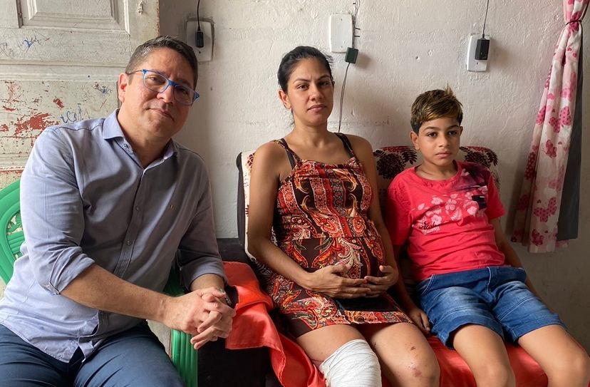 Ricardo Marques se solidariza com vítimas do desabamento e pede ajuda para grávida que perdeu tudo