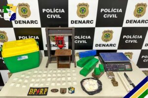 Radiopatrulha apreende mais de 5k de drogas em São Cristóvão