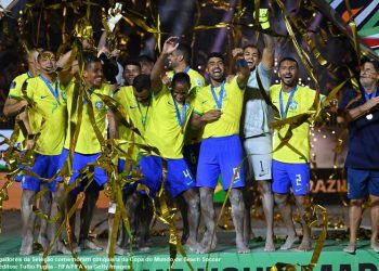 Brasil conquista a sexta estrela na Copa do Mundo de Beach Soccer