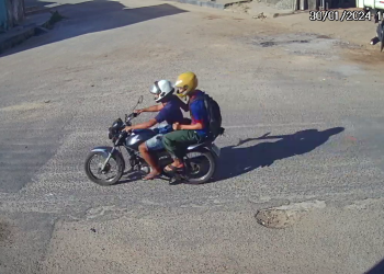 Polícia divulga novas imagens com detalhes das vestimentas utilizadas por suspeitos do latrocínio em Socorro