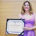 Professora e escritora Patrícia Rosalba é condecorada com título de Cidadania Sergipana
