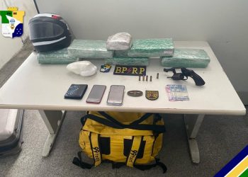 Radiopatrulha apreende arma e drogas em Aracaju