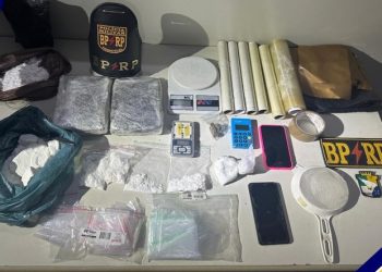 Radiopatrulha apreende mais de 3 kg de cocaína em São Cristóvão